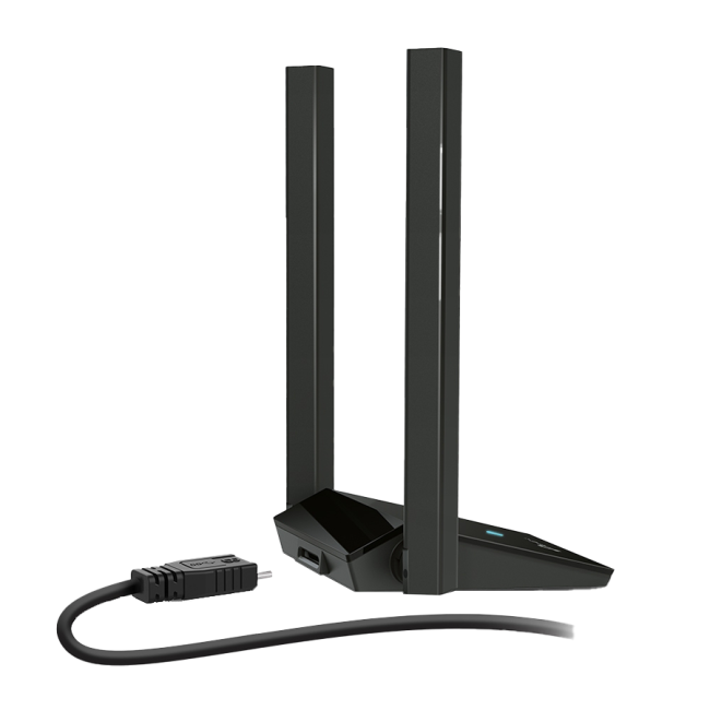 TP-Link ARCHER-TX20U-PLUS AX1800 High Gain Dual Band Wi-Fi 6 USB Adapter, 1201 Mbps at 5 GHz + 574 Mbps at 2.4 GHz, 2× High Gain External Antennas ( A - Image 2