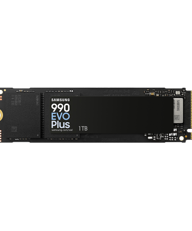 Samsung SSD 990 EVO PLUS 1TB NVMe MZ-V9S1T0BW Up to 7,150 / 6,300 MB/s sequential read/write speed