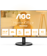MONITOR AOC 24B3QA2 - 24 Inch Full HD Monitor, 120Hz, Adaptive Sync, Speaker (1920 x 1080, 1 x D-Sub, 1 x HDMI 1.4, 1 x DisplayPort 1.2) Black