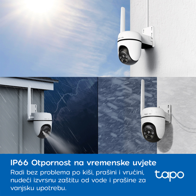 TP-Link Tapo C501GW Outdoor Pan/Tilt 4G LTE Camera, 1080p (1920x1080), 4G LTE, 1 x External Antenna, 1 x PoE Port, Horizontal 360 TAPO-C501GW - Image 10