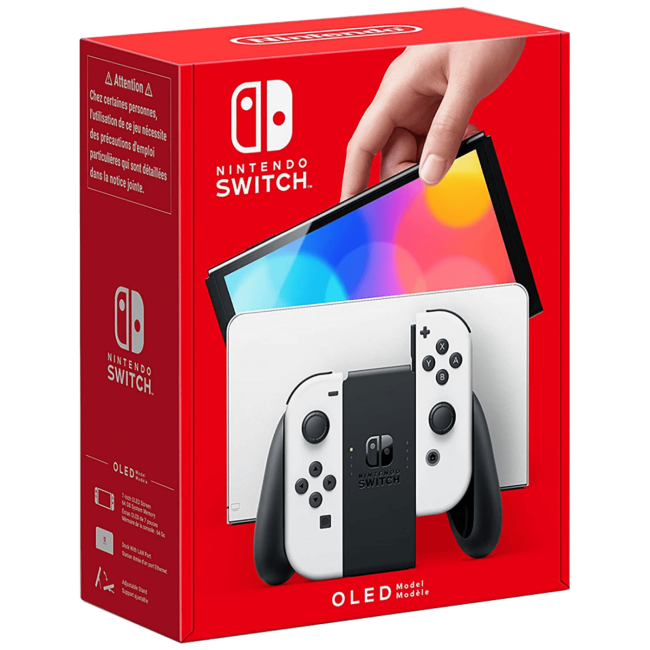 Nintendo Igraća konzola Nintendo Switch - Switch Console OLED White - Image 5