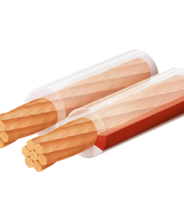 USE Kabel za zvučnike 2 x 6 mm, transparent, 25 met. - KLS 6T