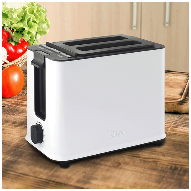 Midea Toster, 2 otvora za kruh, 6 nivoa grijanja, 950W - MT-RP2L09W - Image 4