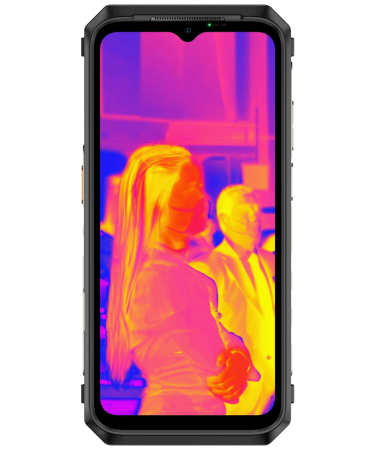 ulefone Smartphone 6.58", RAM 12GB, 5G, DualSIM, 9600mAh, 108Mpx - Armor 18T Ultra 5G 12GB/512GB Black