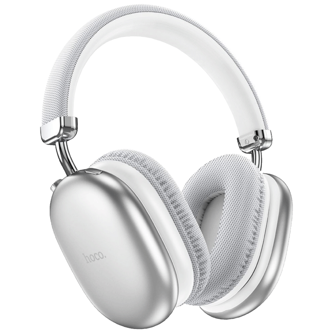 hoco. Slušalice bežične, Bluetooth - W35 Max Joy Silver - Image 2