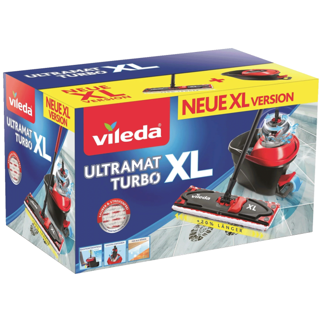 Vileda Set za čišćenje, rotirajući mop sa kantom, Ultramax Turbo XL - Image 2