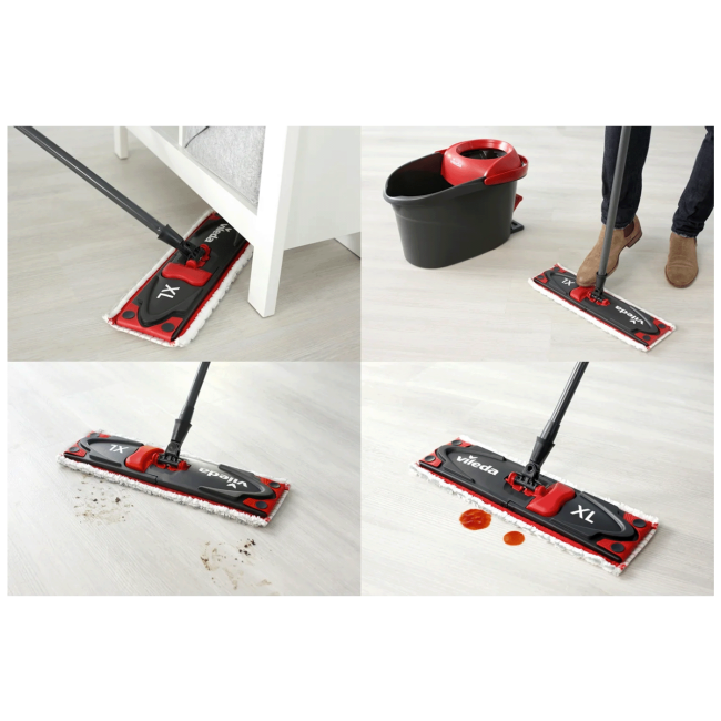 Vileda Set za čišćenje, rotirajući mop sa kantom, Ultramax Turbo XL - Image 3