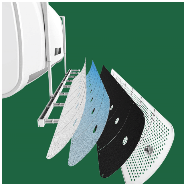 NN-Su Usmjerivač zraka klime, deflektor, univerzalni, 30x90 cm - Universal Deflector, Basic - Image 2