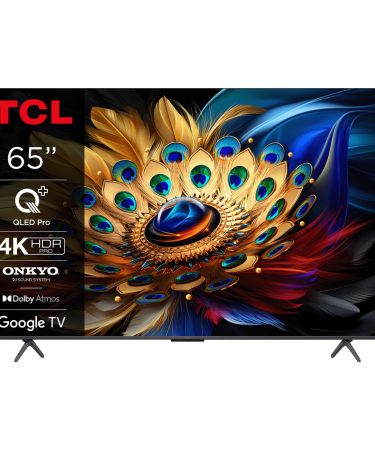TCL Televizor Smart QLED 4K UltraHD 65", Google TV - 65C655