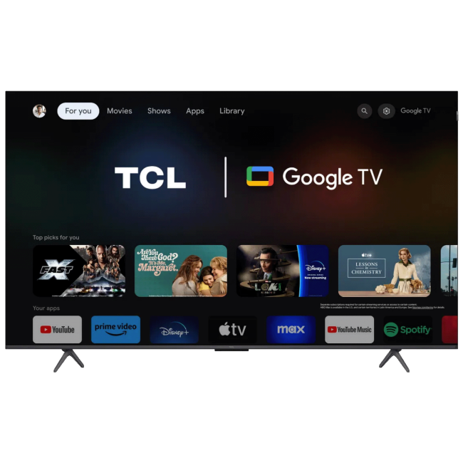 TCL Televizor Smart QLED 4K UltraHD 65", Google TV - 65C655 - Image 2