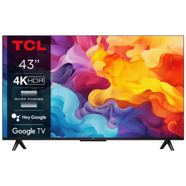TCL Televizor Smart LED 4K UltraHD 43", Google TV - 43V6B