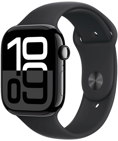 Apple Pametni sat, 1.96" LTPO3 OLED zaslon, vodootporan BT, WiFi - Watch Series 10 GPS 46mm Jet Black