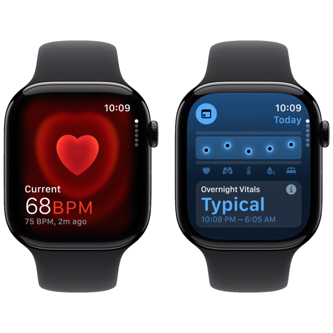 Apple Pametni sat, 1.96" LTPO3 OLED zaslon, vodootporan BT, WiFi - Watch Series 10 GPS 46mm Jet Black - Image 6