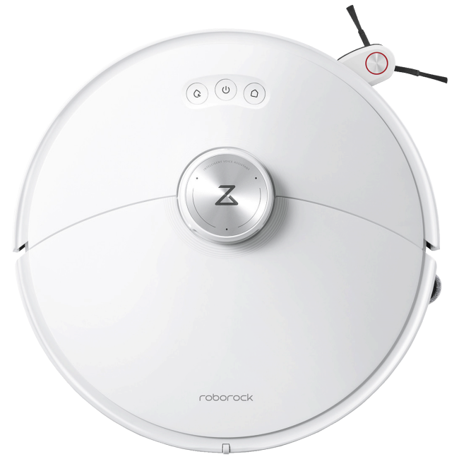 Roborock Robot usisavač sa stanicom za pražnjenje, 5200 mAh, WiFi - S8 MaxV Ultra White - Image 4