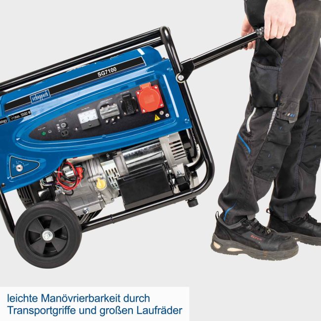 Scheppach trofazni agregat za struju SG7100 5.5kW - Image 7