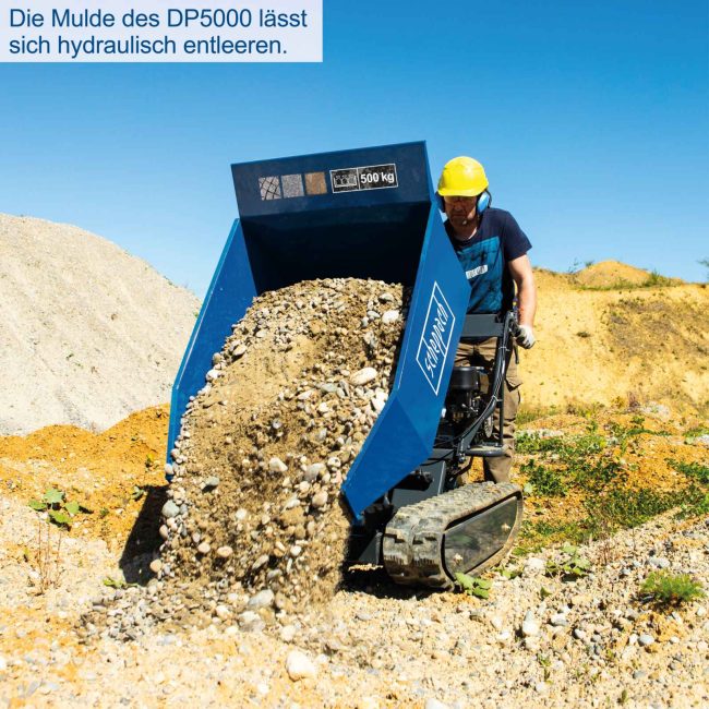 Scheppach motorna kolica Dumper DP5000 5.6 KS - Image 4