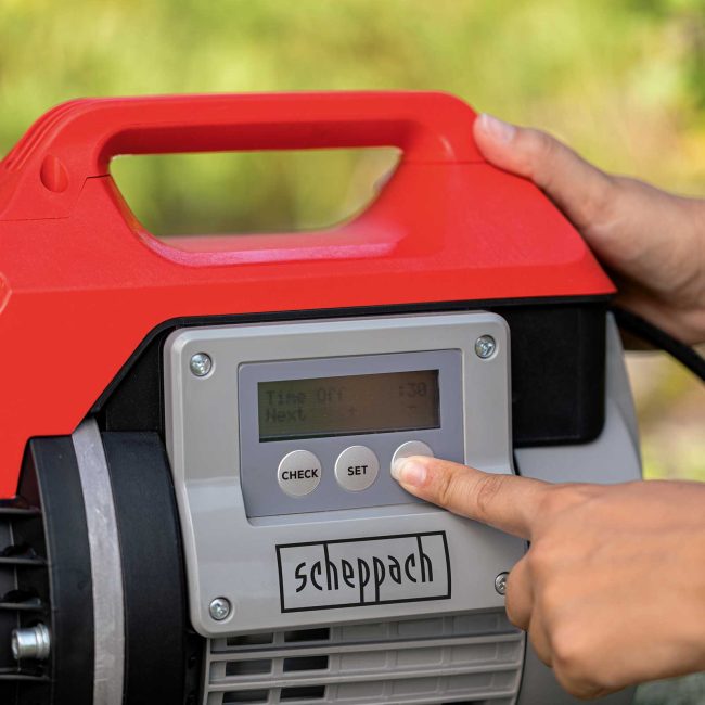 Scheppach vrtna baštenska pumpa za vodu GP1000 Jet LCD 5bar - Image 3