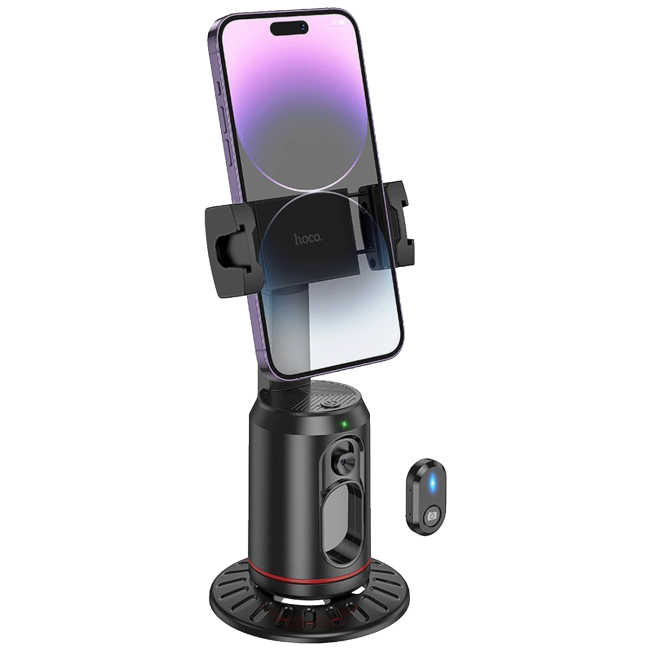 hoco. Držač za telefon s automatskim praćenjem lica, 360° - K23 Lotus - Image 2