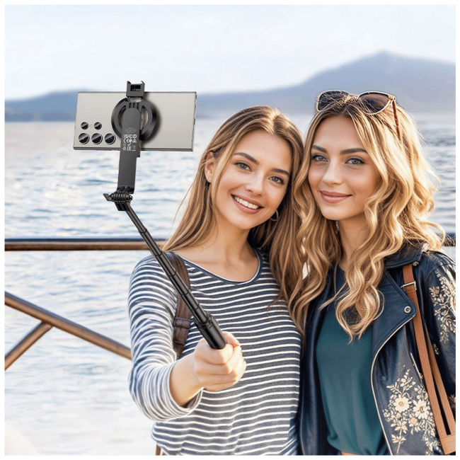 hoco. Selfie stick s bežičnim daljinskim upravljačem i stativom - K25 - Image 7