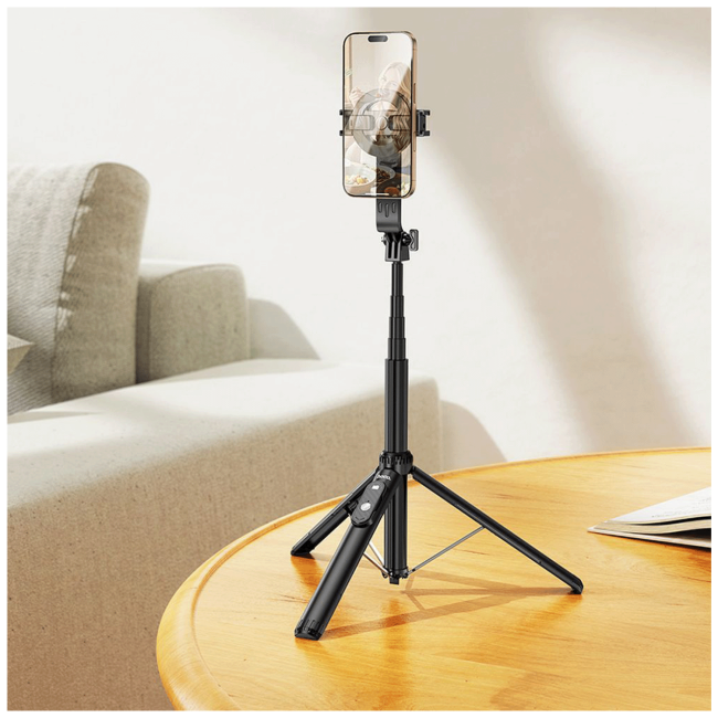 hoco. Selfie stick s bežičnim daljinskim upravljačem i stativom - K25 - Image 8