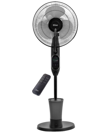 Zilan Ventilator sa raspršivačem vode, daljinski upravljač, 75 W - ZLN0977