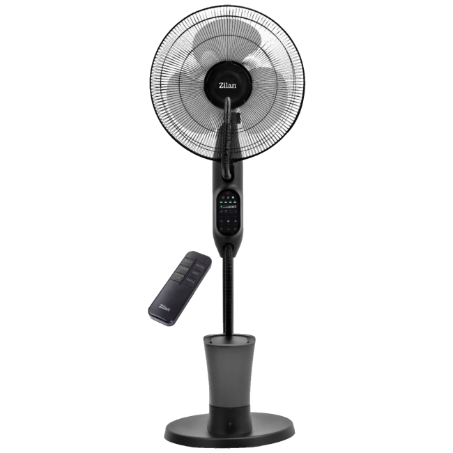 Zilan Ventilator sa raspršivačem vode, daljinski upravljač, 75 W - ZLN0977