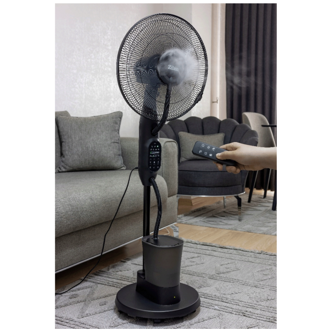 Zilan Ventilator sa raspršivačem vode, daljinski upravljač, 75 W - ZLN0977 - Image 4