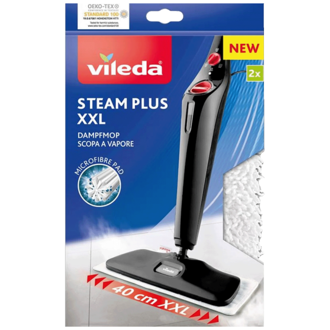 Vileda Zamjenske krpe za Vileda Steam XXL mop, pakiranje 2 kom. - Pad Refill for Vileda Steam XXL 3.0