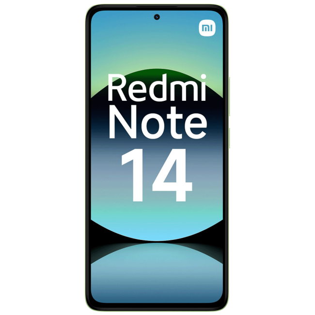 Xiaomi Smartphone 6.67", Octa Core 2.2GHz,RAM 6GB, 108Mpixel - Redmi Note 14 6GB/128GB Green