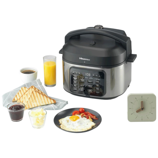 Hisense Višenamjenski lonac, Multicooker, 1500W, 6 lit. - HMC6SBK - Image 8