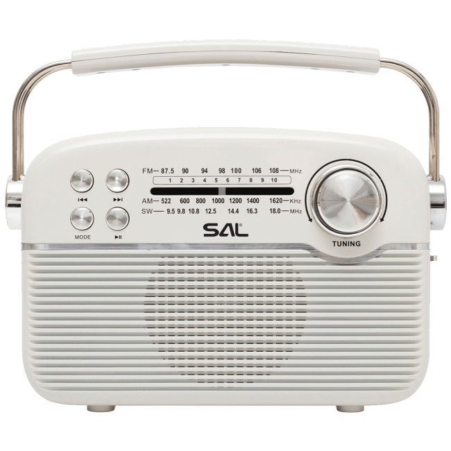 SAL Radio prijemnik sa solarnim napajanjem, FM-AM-SW, Bluetooth - RPR9 - Image 2