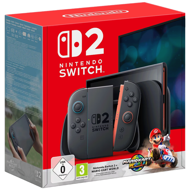 Nintendo Igraća konzola Nintendo Switch 2 + Mario Kart World - Switch Console 2 + Mario Kart World
