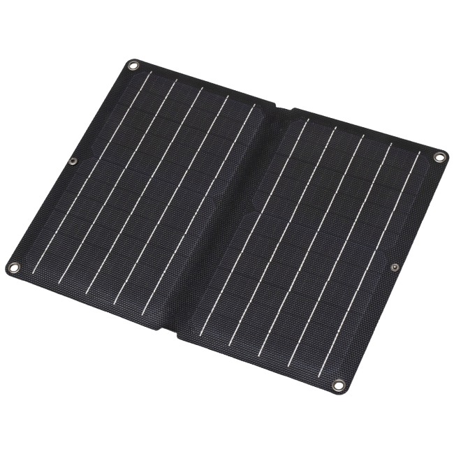 home Prijenosni solarni USB punjač, sklopivi, 2 x USB-A, 10W - MSC10W