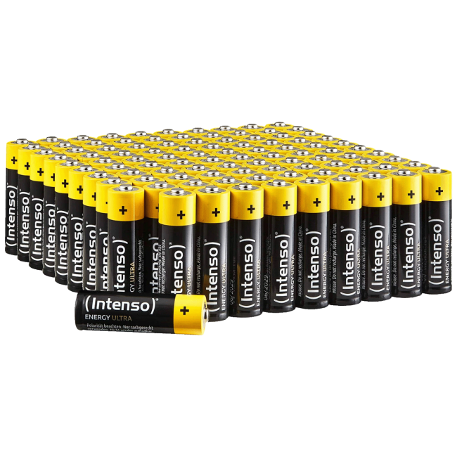 (Intenso) Baterija alkalna, AA LR6/100, 1,5 V, pak. 100 kom - AA LR6 100pcs