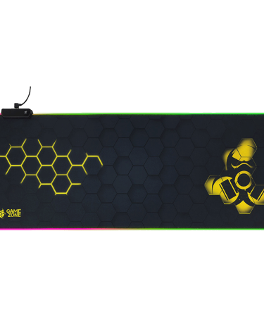 Tracer Podloga za miš, RGB, 80 x 30 cm - GAMEZONE Hexy1