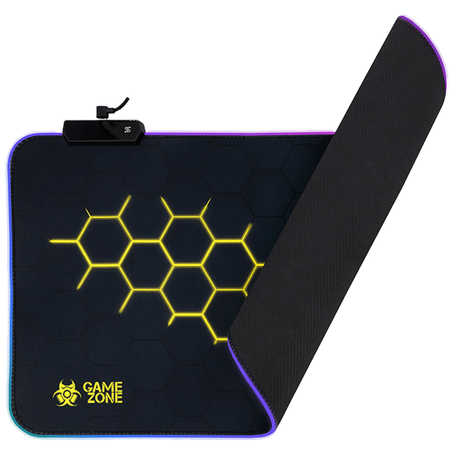 Tracer Podloga za miš, RGB, 80 x 30 cm - GAMEZONE Hexy1 - Image 2