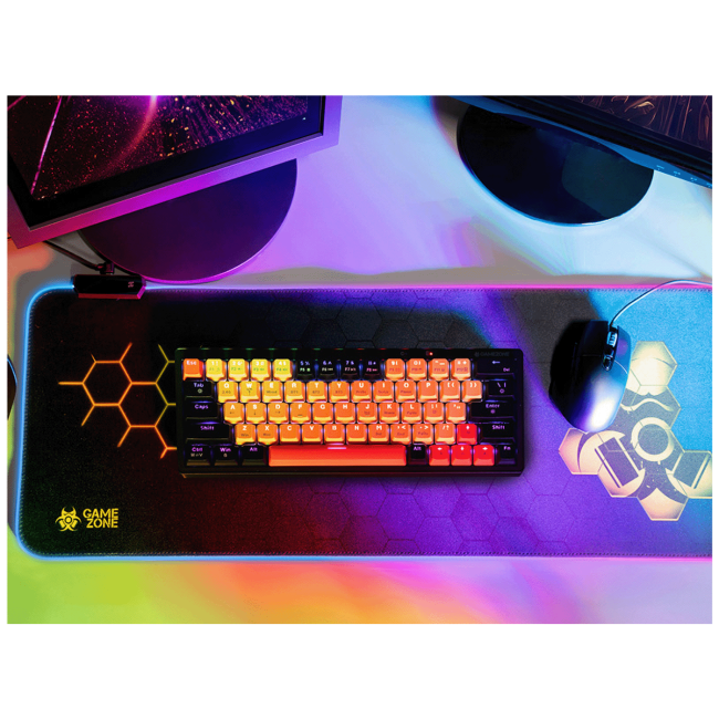 Tracer Podloga za miš, RGB, 80 x 30 cm - GAMEZONE Hexy1 - Image 6