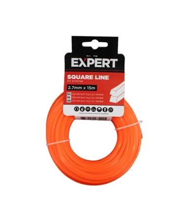 Expert silk za trimer četvrtasta nit 2.7 mm x 15 m