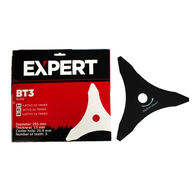 Expert trokraki nož rezni disk za trimer 255 x 25.4 x 1.3 mm BT3