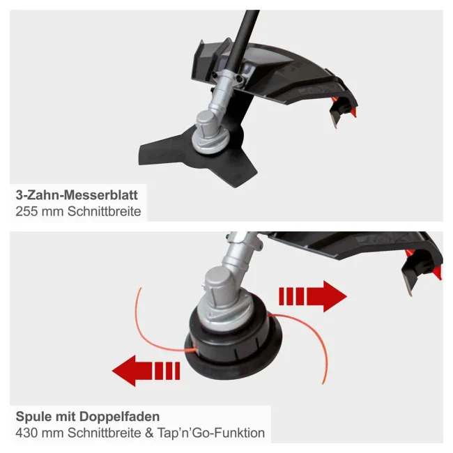 Scheppach motorni trimer za travu BCH5200PB 1.8KS - Image 3