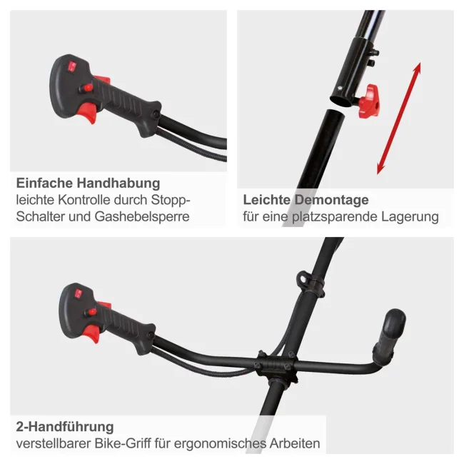 Scheppach motorni trimer za travu BCH5200PB 1.8KS - Image 4