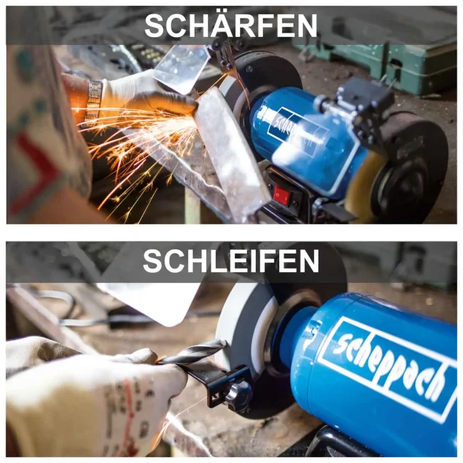 Scheppach stona dvostrana brusilica SM150LB - Image 3