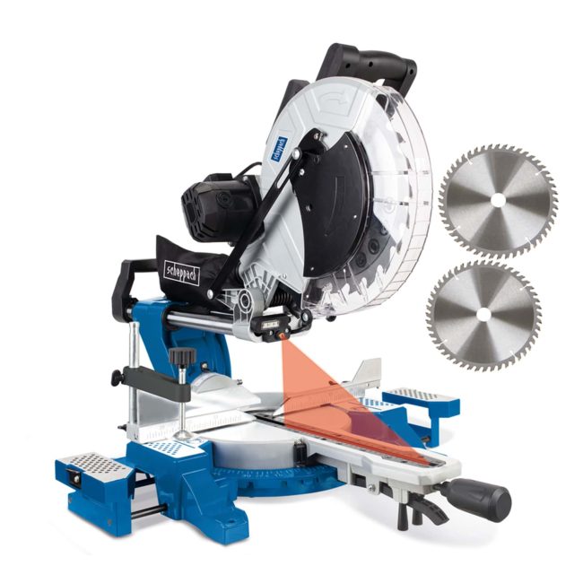 Scheppach preklopna potezna pila HM140L 305mm - Image 5