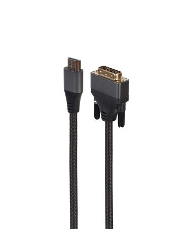 HDMI kabl, HDMI to DVI cable, "Premium Series", 1.8 m,, GEMBIRD  CC-HDMI-DVI-4K-6