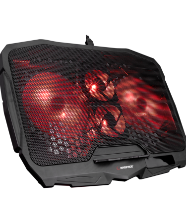 Postolje za notebook gaming RAMPAGE AD-RX34 X-FRAME black, 4 ventilatora