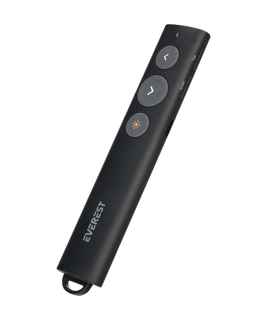Prezenter + red laser pointer Everest TBA-11 2.4Ghz Type C punjenje, 40896