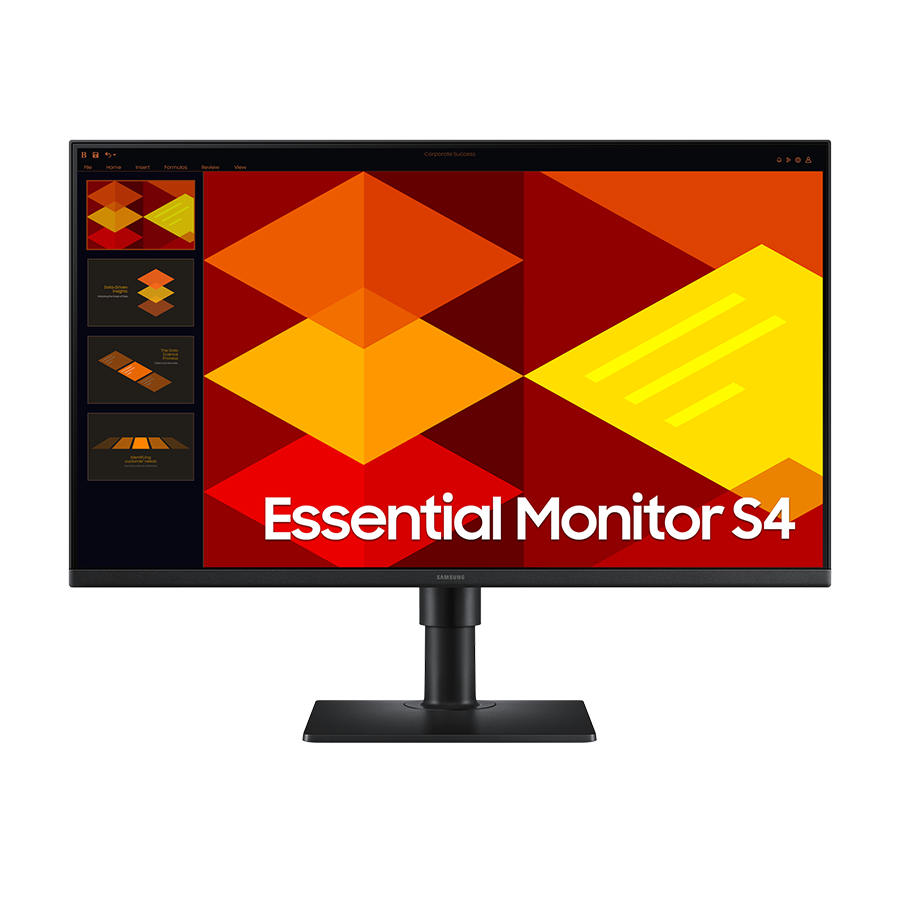 Monitor Samsung 24"" FHD S40G LS24D400GAUXEN 1920×1080 FHD, IPS, 100Hz, 5ms, 250cd, 2xHDMI, DP, 2xUSB, VESA 100×100, HAS, Pivot, Tilt, Swivel, Eye Sav