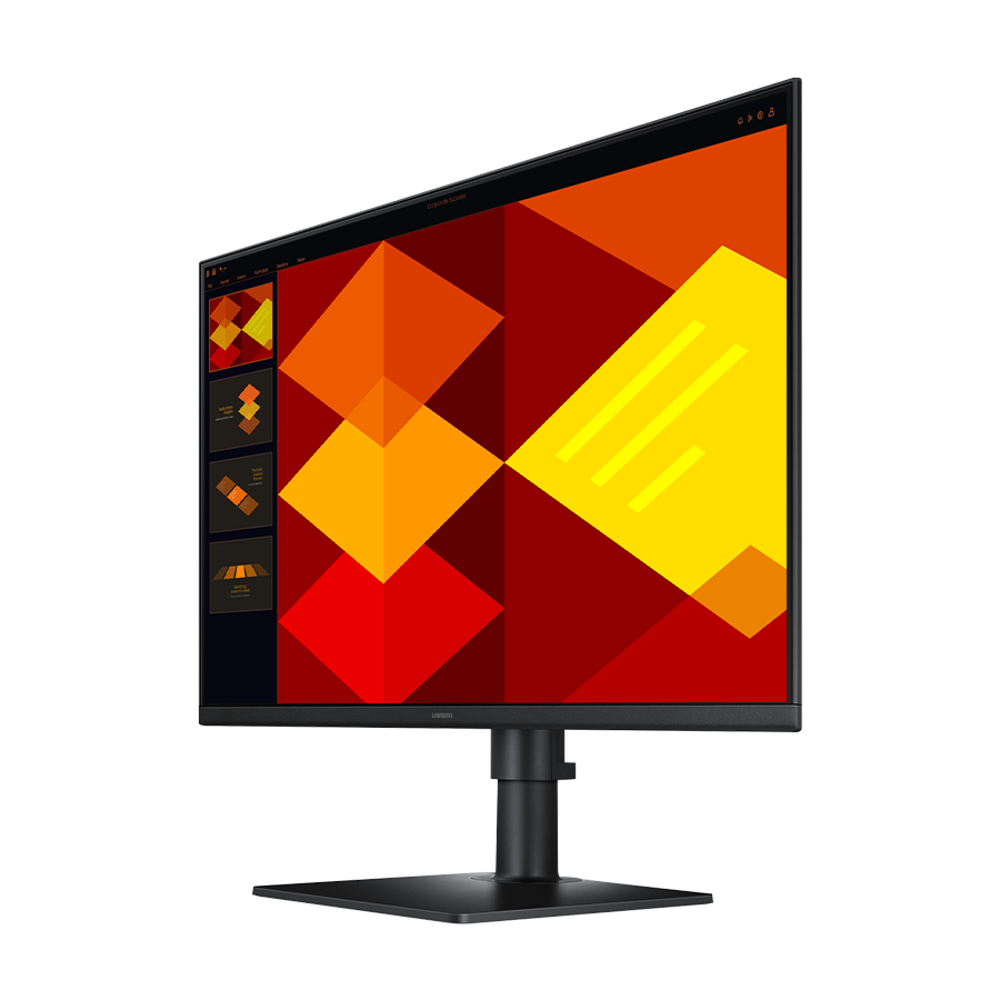 Monitor Samsung 24"" FHD S40G LS24D400GAUXEN 1920×1080 FHD, IPS, 100Hz, 5ms, 250cd, 2xHDMI, DP, 2xUSB, VESA 100×100, HAS, Pivot, Tilt, Swivel, Eye Sav - Image 2