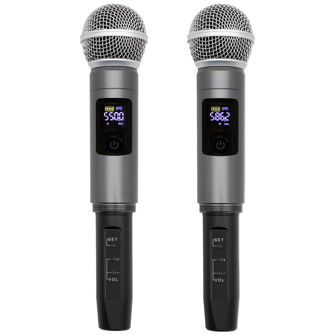 SAL Bežični set, 2 bežična mikrofona i prijemnik - MVN 600 - Image 4