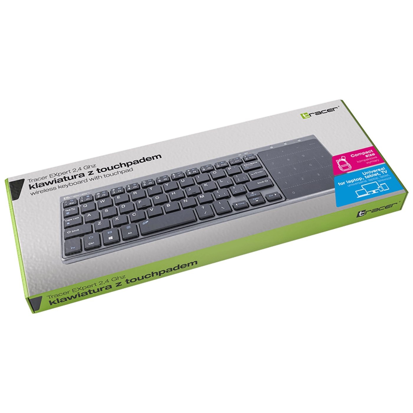 Tracer Tastatura sa touchpad-om, bežična - EXPERT RF 2,4 GHZ - Image 2